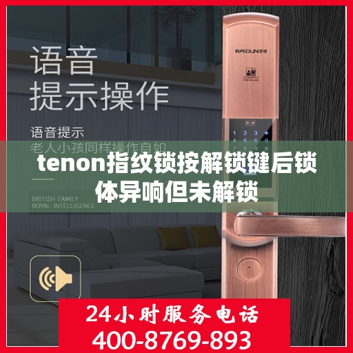tenon指纹锁按解锁键后锁体异响但未解锁