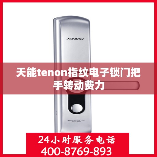 天能tenon指纹电子锁门把手转动费力