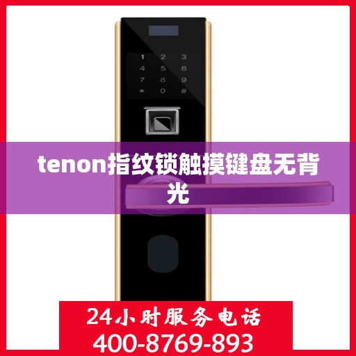 tenon指纹锁触摸键盘无背光