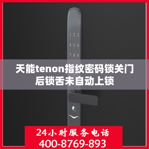 天能tenon指纹密码锁关门后锁舌未自动上锁