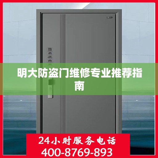 明大防盗门维修专业推荐指南