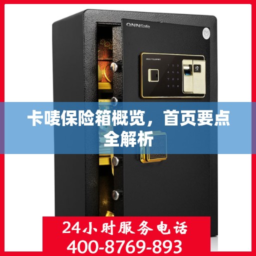 卡唛保险箱概览，首页要点全解析