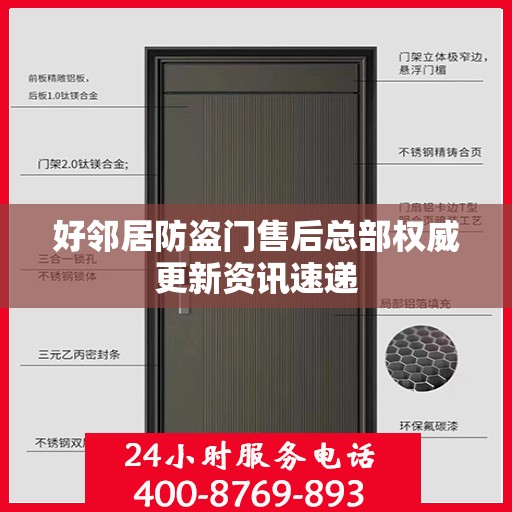 好邻居防盗门售后总部权威更新资讯速递