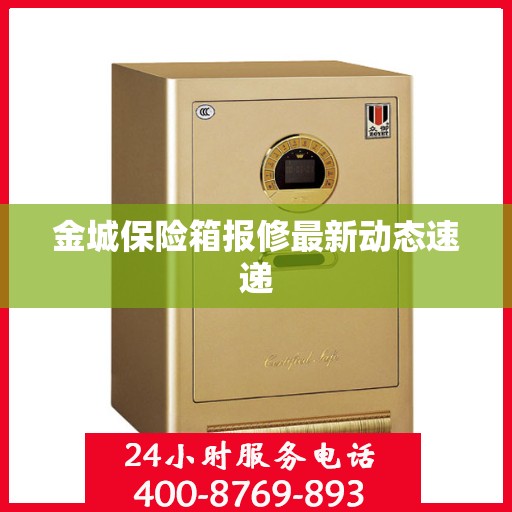 金城保险箱报修最新动态速递